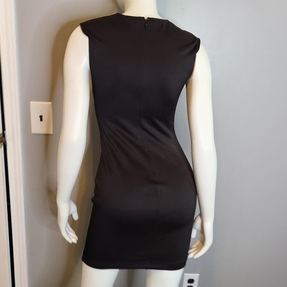 Black Bodycon Dress Sz Small - Picture 8 of 9